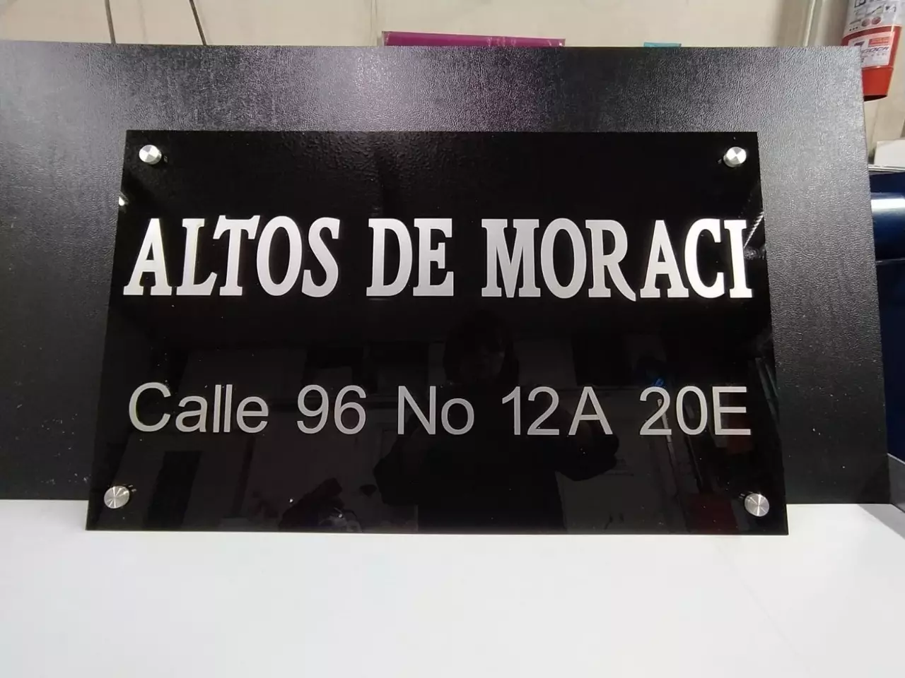 Nomenclaturas en Acrílico